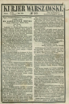 Kurjer Warszawski. 1855, № 145 (5 czerwca)