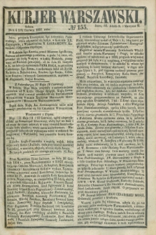 Kurjer Warszawski. 1855, № 155 (16 czerwca)