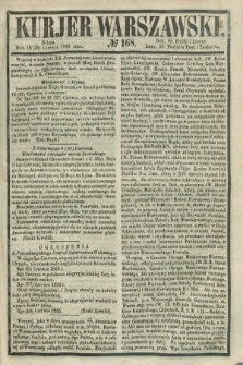 Kurjer Warszawski. 1855, № 168 (30 czerwca)