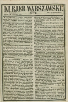 Kurjer Warszawski. 1855, № 198 (30 lipca)