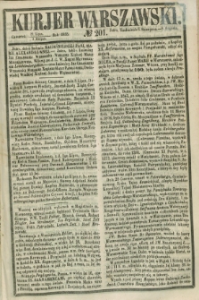 Kurjer Warszawski. 1855, № 201 (2 sierpnia)