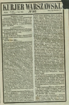 Kurjer Warszawski. 1855, № 202 (3 sierpnia)