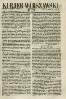 Kurjer Warszawski. 1855, № 227 (29 sierpnia)