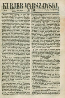 Kurjer Warszawski. 1855, № 234 (5 września)