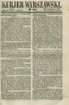 Kurjer Warszawski. 1855, № 248 (20 września)