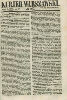 Kurjer Warszawski. 1855, № 267 (9 października)