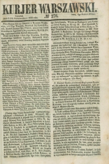 Kurjer Warszawski. 1855, № 276 (18 października)