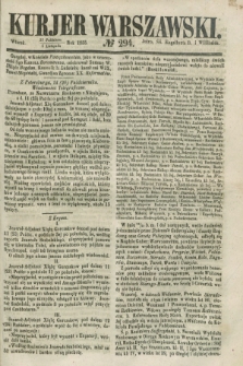 Kurjer Warszawski. 1855, № 294 (6 listopada)