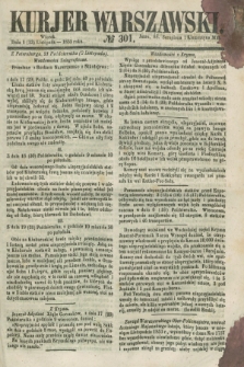 Kurjer Warszawski. 1855, № 301 (13 listopada)