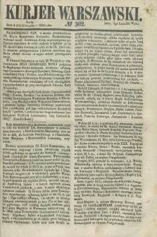 Kurjer Warszawski. 1855, № 302 (14 listopada)
