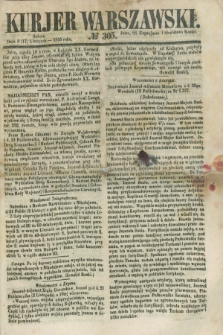 Kurjer Warszawski. 1855, № 305 (17 listopada)