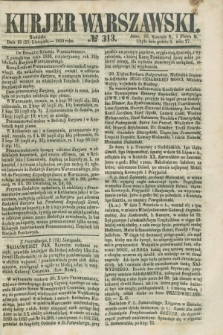 Kurjer Warszawski. 1855, № 313 (25 listopada)