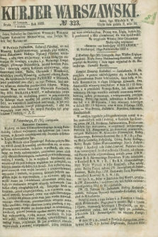 Kurjer Warszawski. 1855, № 323 (5 grudnia)