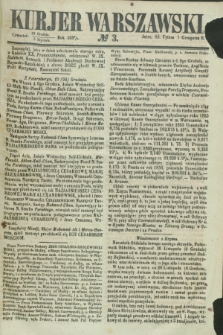 Kurjer Warszawski. 1856, № 3 (3 stycznia)