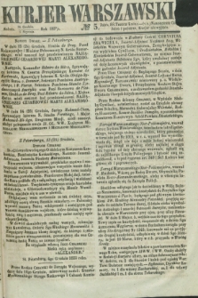 Kurjer Warszawski. 1856, № 5 (5 stycznia)