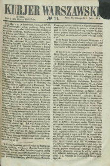 Kurjer Warszawski. 1856, № 11 (13 stycznia)