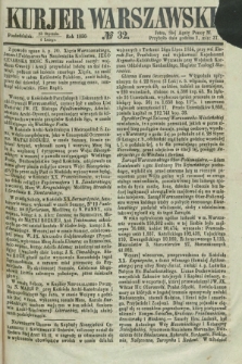 Kurjer Warszawski. 1856, № 32 (4 lutego)