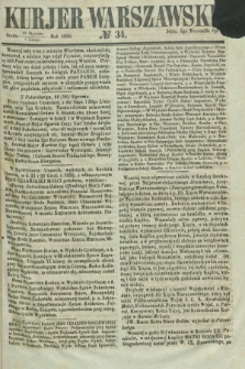 Kurjer Warszawski. 1856, № 34 (6 lutego)