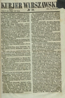 Kurjer Warszawski. 1856, № 50 (22 lutego)