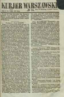 Kurjer Warszawski. 1856, № 55 (27 lutego)