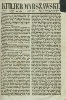 Kurjer Warszawski. 1856, № 61 (4 marca)