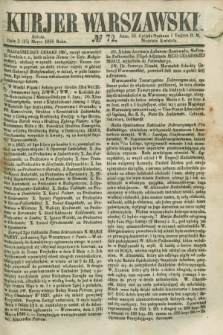 Kurjer Warszawski. 1856, № 72 (15 marca)