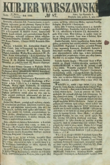 Kurjer Warszawski. 1856, № 87 (2 kwietnia)