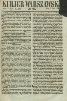 Kurjer Warszawski. 1856, № 93 (8 kwietnia)