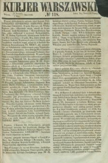 Kurjer Warszawski. 1856, № 118 (6 maja)