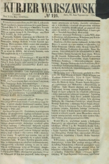 Kurjer Warszawski. 1856, № 124 (15 maja)