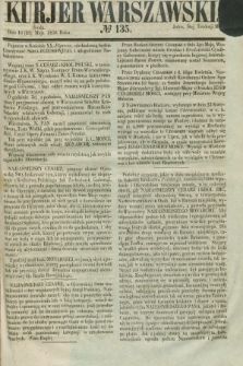 Kurjer Warszawski. 1856, № 135 (28 maja)