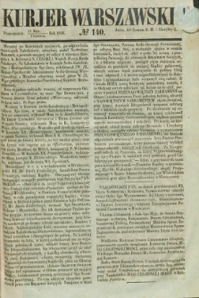 Kurjer Warszawski. 1856, № 140 (2 czerwca)