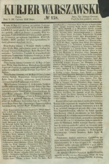 Kurjer Warszawski. 1856, № 158 (20 czerwca)