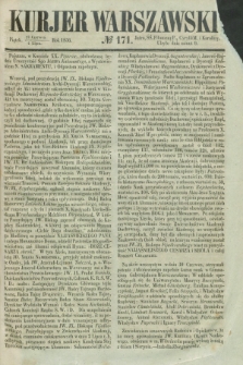 Kurjer Warszawski. 1856, № 171 (4 lipca)
