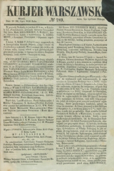 Kurjer Warszawski. 1856, № 189 (22 lipca)