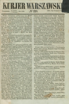 Kurjer Warszawski. 1856, № 229 (1 września)