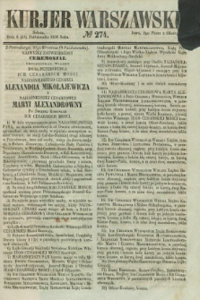 Kurjer Warszawski. 1856, № 274 (18 października)