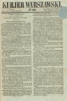 Kurjer Warszawski. 1856, № 306 (20 listopada)