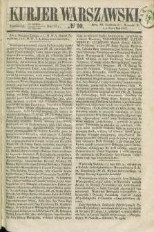 Kurjer Warszawski. 1857, № 10 (12 stycznia)