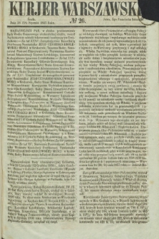 Kurjer Warszawski. 1857, № 26 (28 stycznia)
