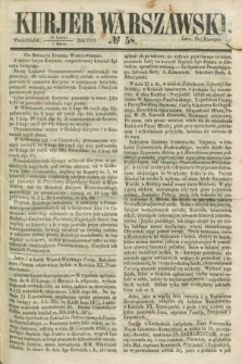 Kurjer Warszawski. 1857, № 58 (2 marca)