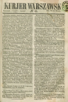 Kurjer Warszawski. 1857, № 65 (9 marca)