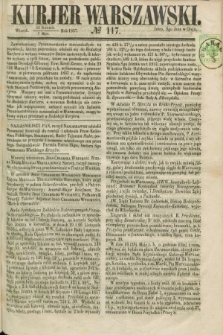Kurjer Warszawski. 1857, № 117 (5 maja)