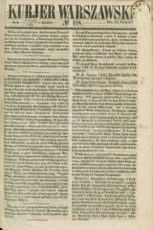 Kurjer Warszawski. 1857, № 118 (6 maja)