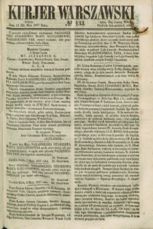 Kurjer Warszawski. 1857, № 133 (23 maja)