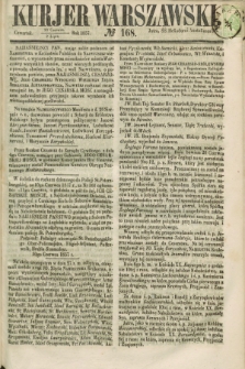 Kurjer Warszawski. 1857, № 168 (2 lipca)