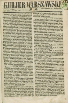 Kurjer Warszawski. 1857, № 180 (14 lipca)