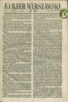 Kurjer Warszawski. 1857, № 228 (1 września)