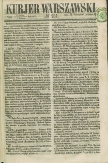 Kurjer Warszawski. 1857, № 231 (4 września)