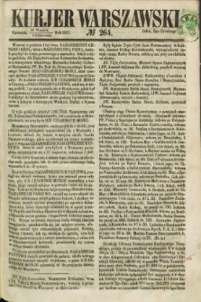 Kurjer Warszawski. 1857, № 264 (8 października)